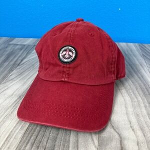 Ahead Extreme Hat Men's Adjustable Red Circling Raven Golf Club Logo